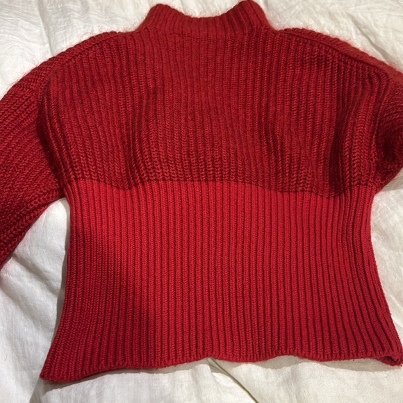Iro Red Medford Sweater Size Small - Picture 4 of 4